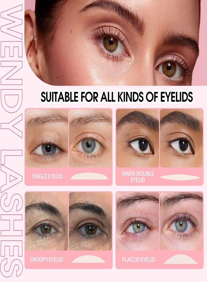 WENDY LASHES 1248-Pcs Invisible Double Eyelid Tapes: Lifter Strips, Waterproof, Long-Lasting, For Hooded, Heavy, Uneven, Droopy Eeyelids, Wendy Lashes - Image 5